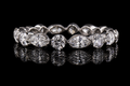 Mixed-Cut Diamond Platinum Eternity Band (band098)