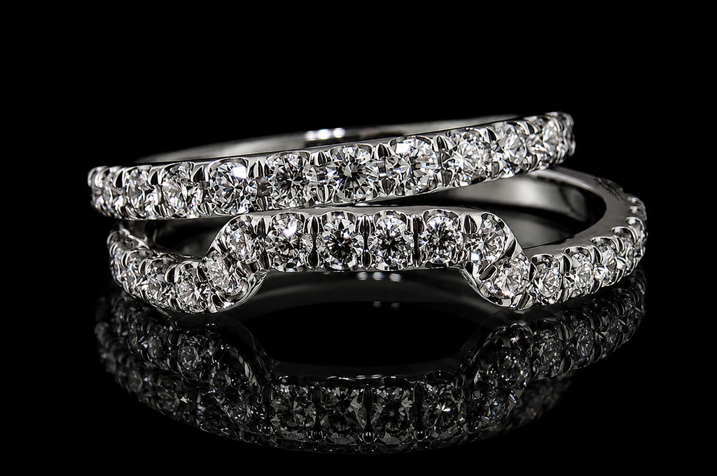 Curved Diamond Contour Band (band035)