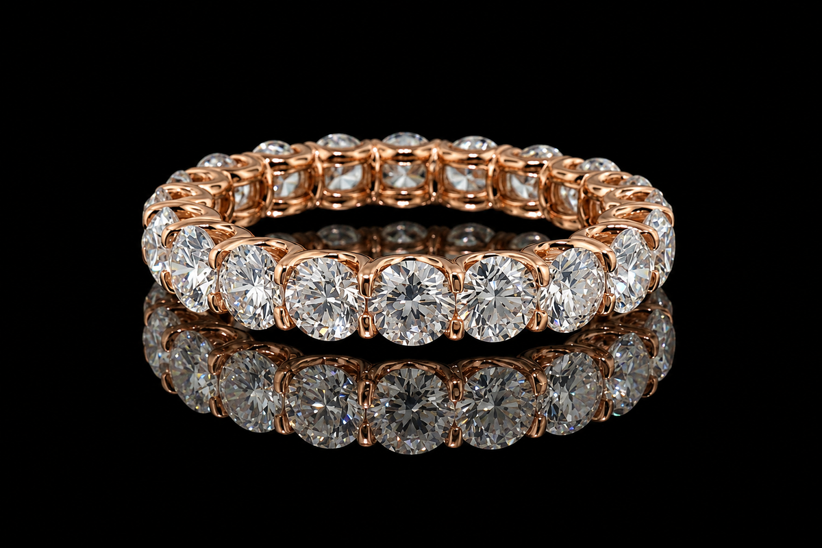 Round Diamond Eternity Band (band179)