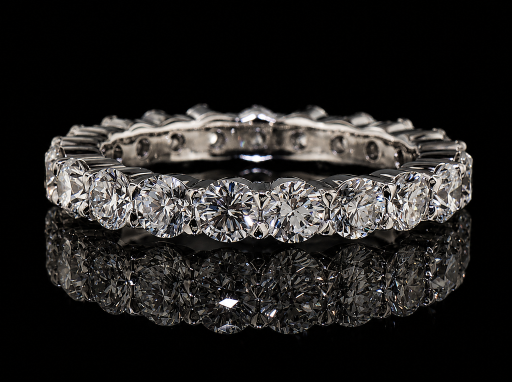 Round Diamond Eternity Band (band021)