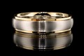 Two-Tone Wedding Band Set (band106)