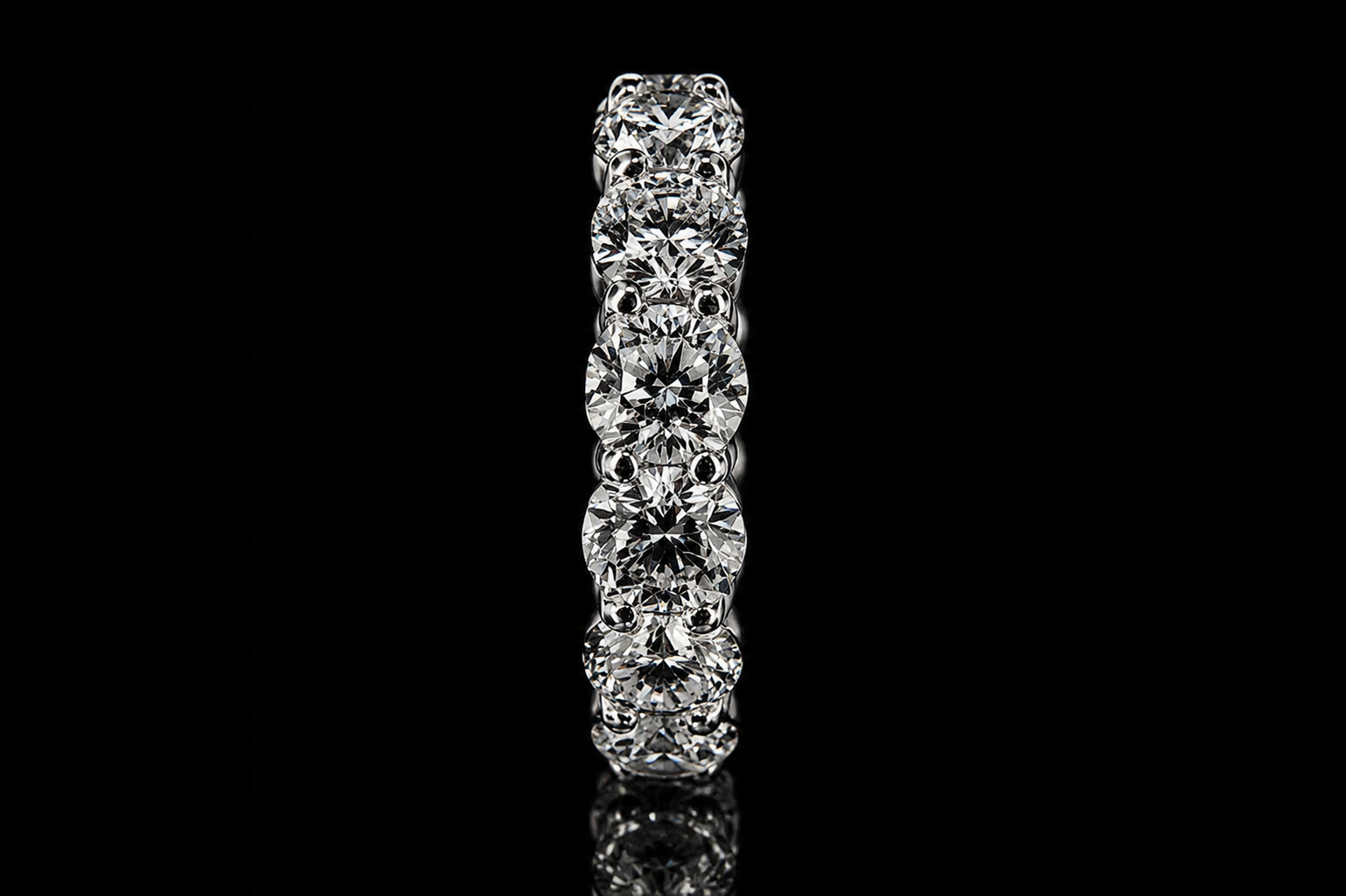 Round Diamond Eternity Band (band064)