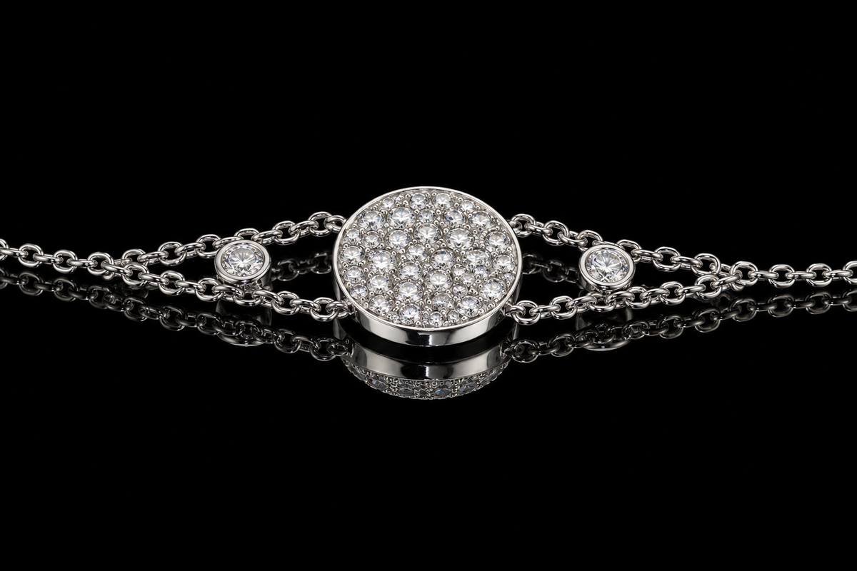 Diamond Disc Bracelet (brac003)