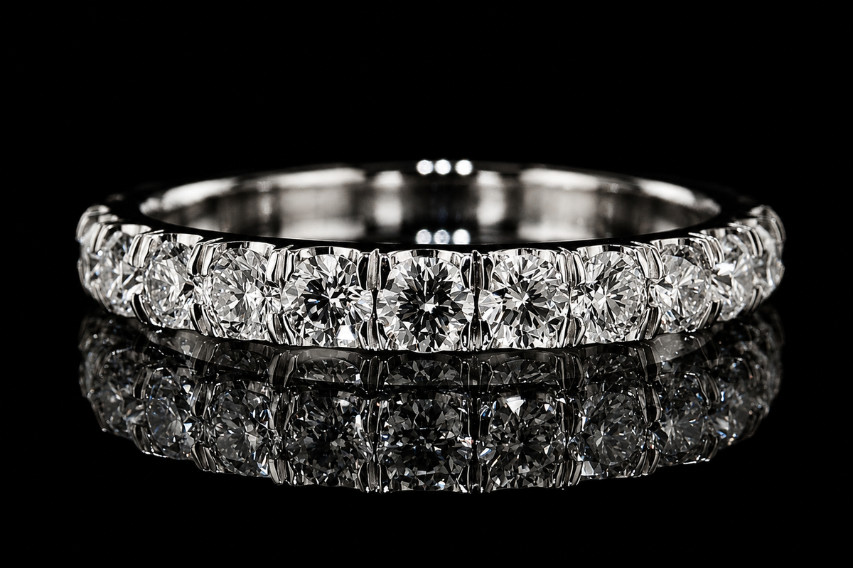 Round Diamond Eternity Band (band063)