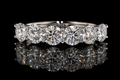 Seven-Stone Round Diamond Band (band007)