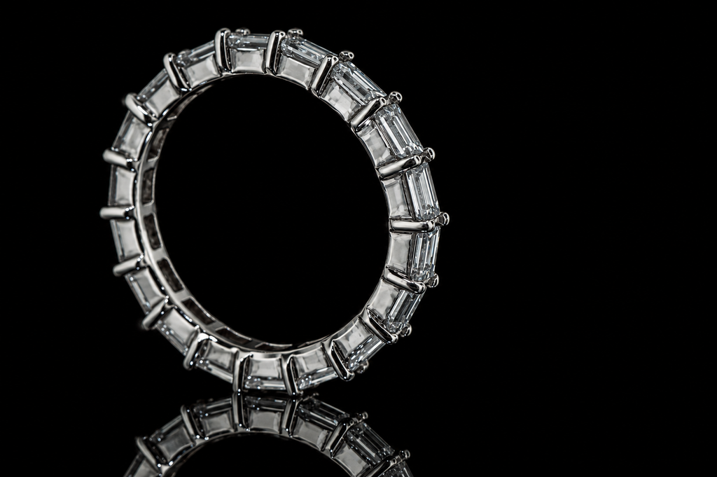 Emerald-Cut Diamond Eternity Band (band070)