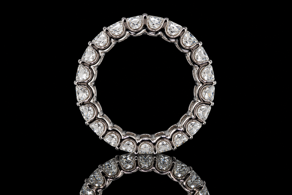 Emerald-Cut Diamond Eternity Band (band161)