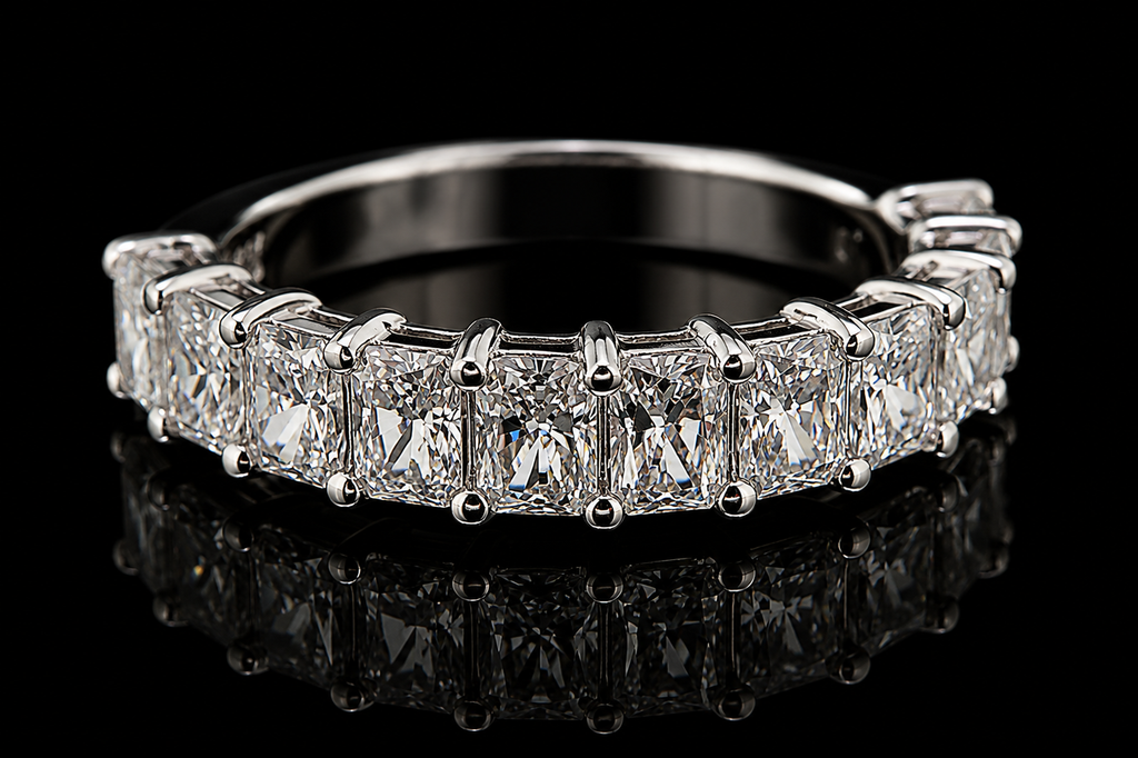Radiant Cut Diamond Band (band072)