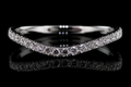 Curved Diamond Wedding Band (band032)