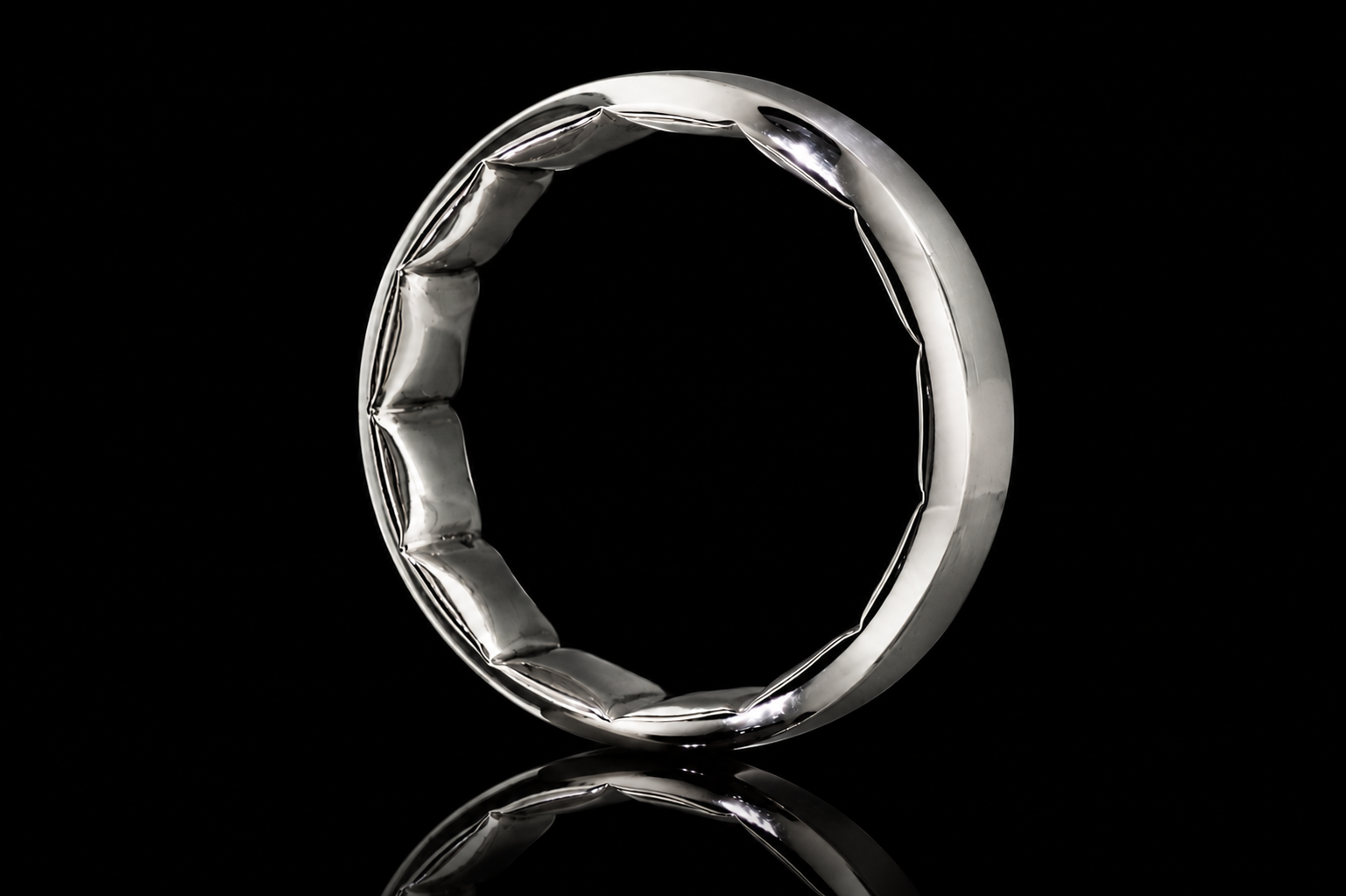 Satin Finish Comfort-Fit Band (band025)