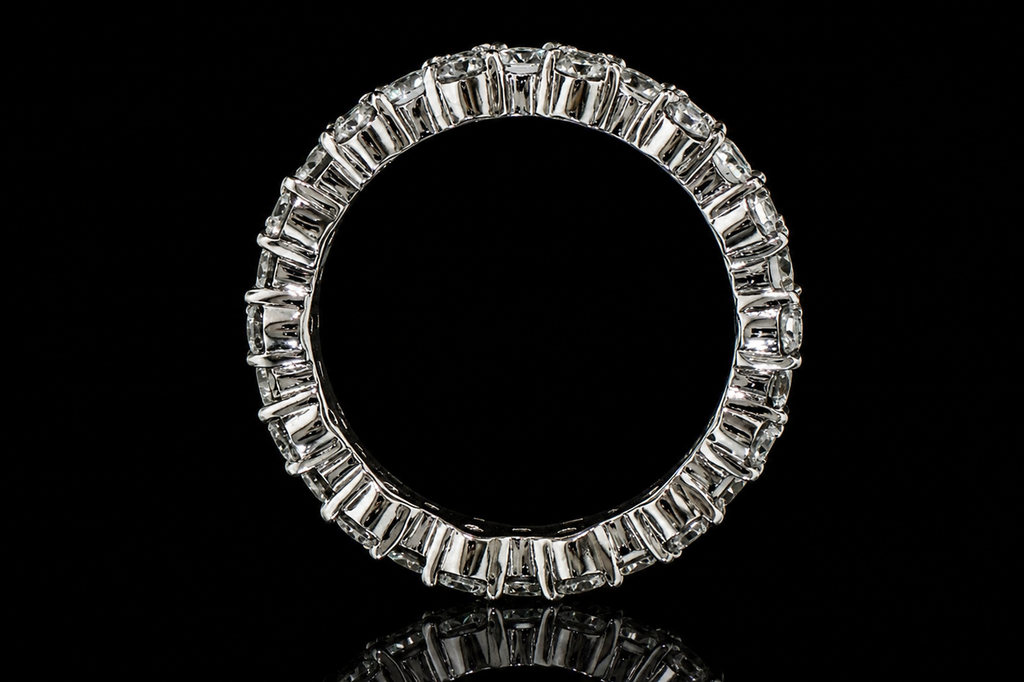 Mixed-Size Round Diamond Eternity Band (band125)