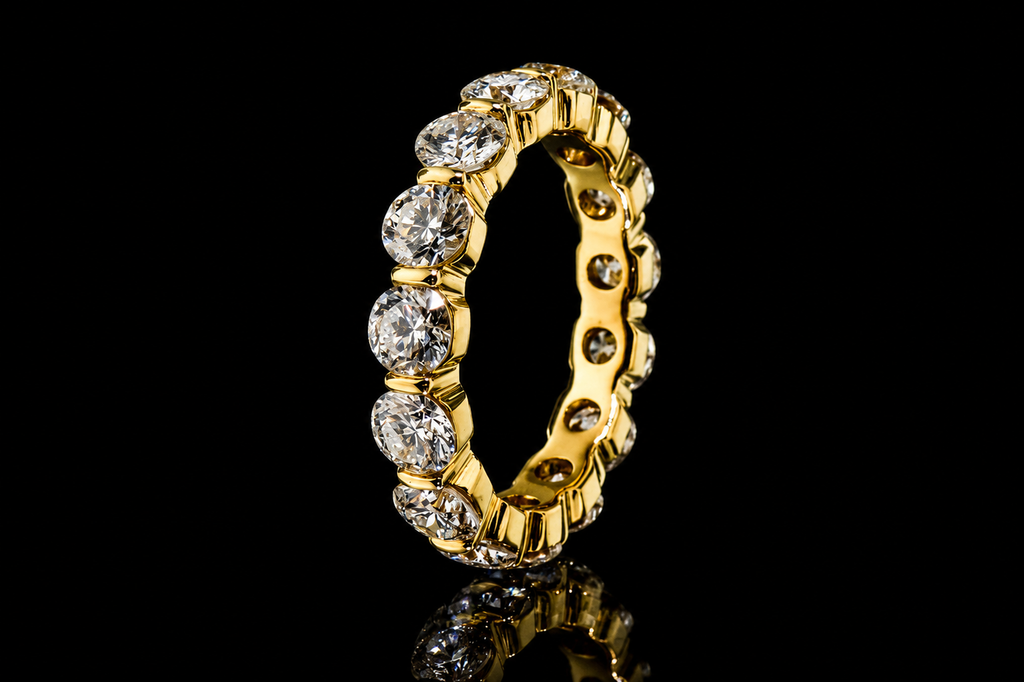 Round Diamond Eternity Band (band124)