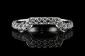 Curved Diamond Contour Band (band035)