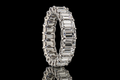 Emerald-Cut Diamond Eternity Band (band161)