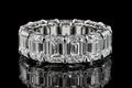 Emerald-Cut Diamond Eternity Band (band043)