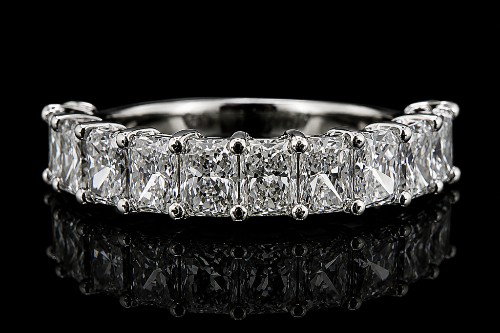 Radiant Cut Diamond Band (band072)