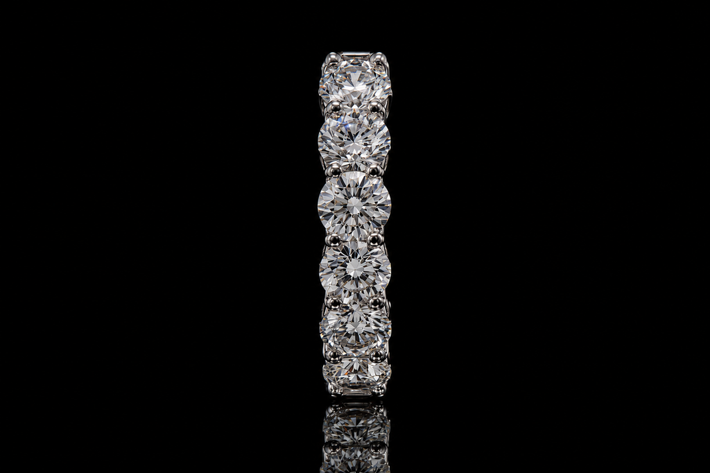 Round Diamond Eternity Band (band128)