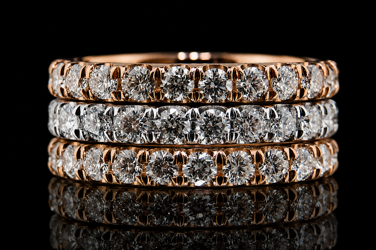 Classic Round Diamond Band (band036)