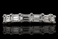 Emerald-Cut Diamond Eternity Band (band070)