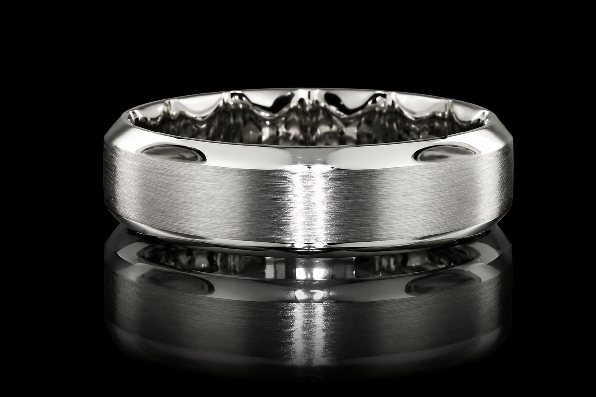 Satin Finish Comfort-Fit Band (band025)