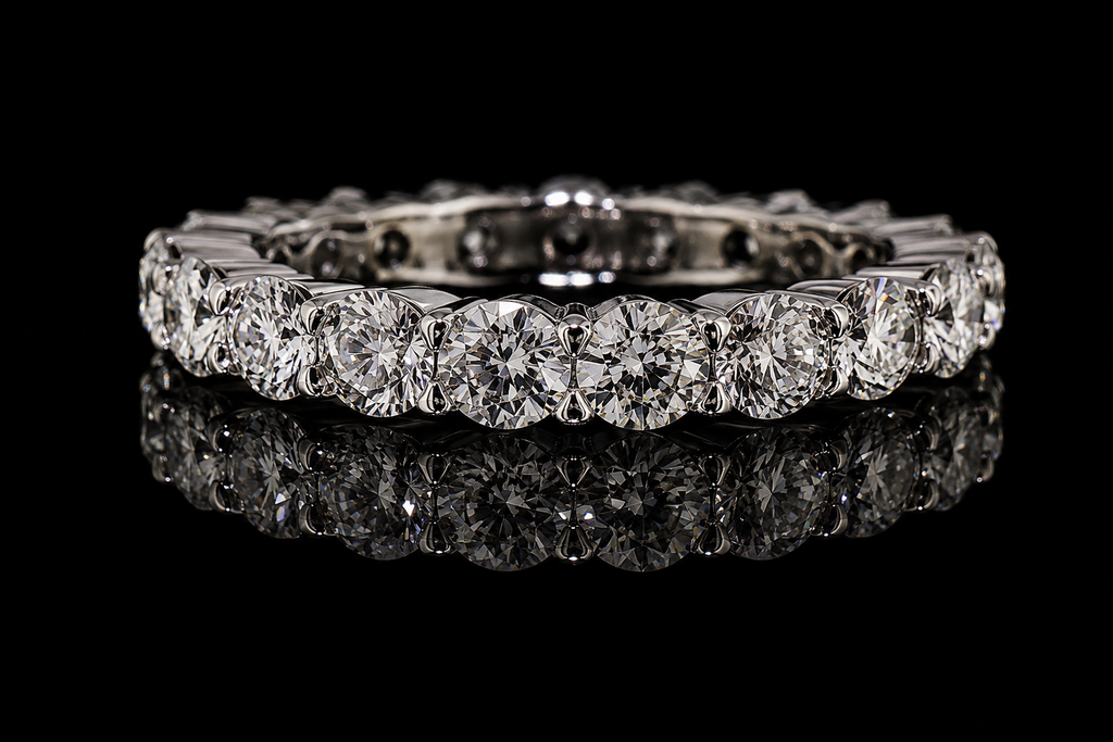 Round Diamond Eternity Band (band021)