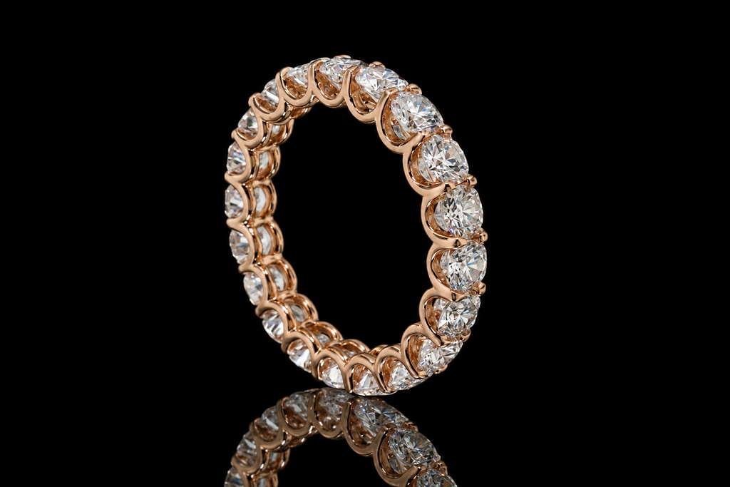 Round Diamond Eternity Band (band179)