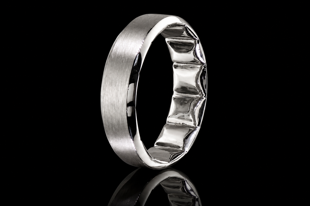 Satin Finish Comfort-Fit Band (band025)