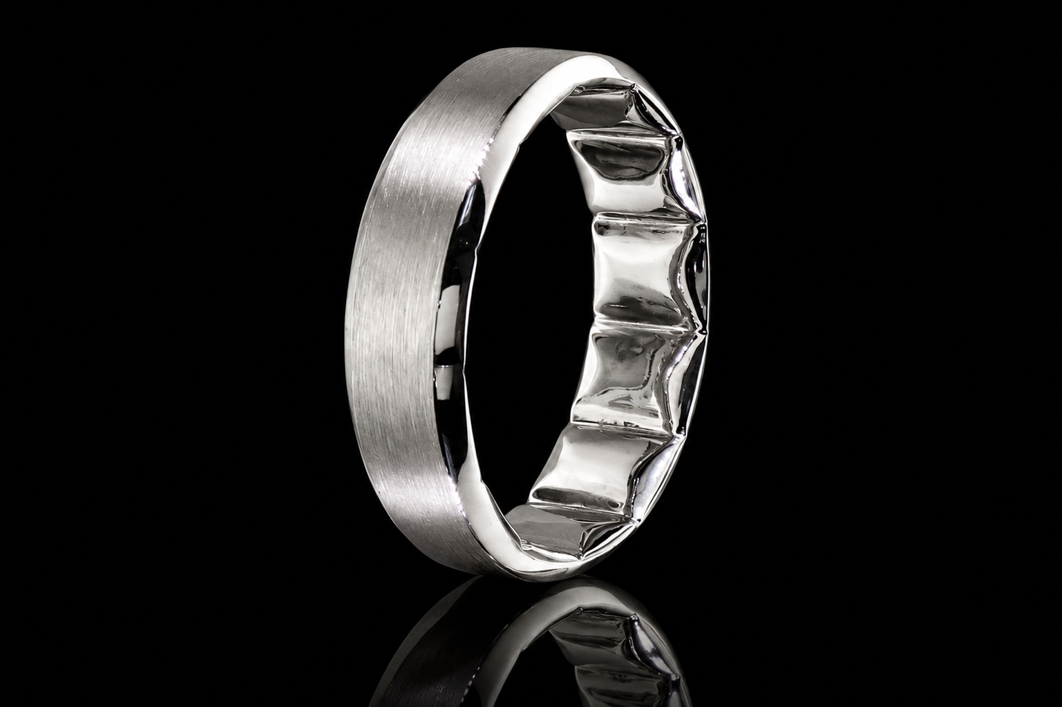 Satin Finish Comfort-Fit Band (band025)