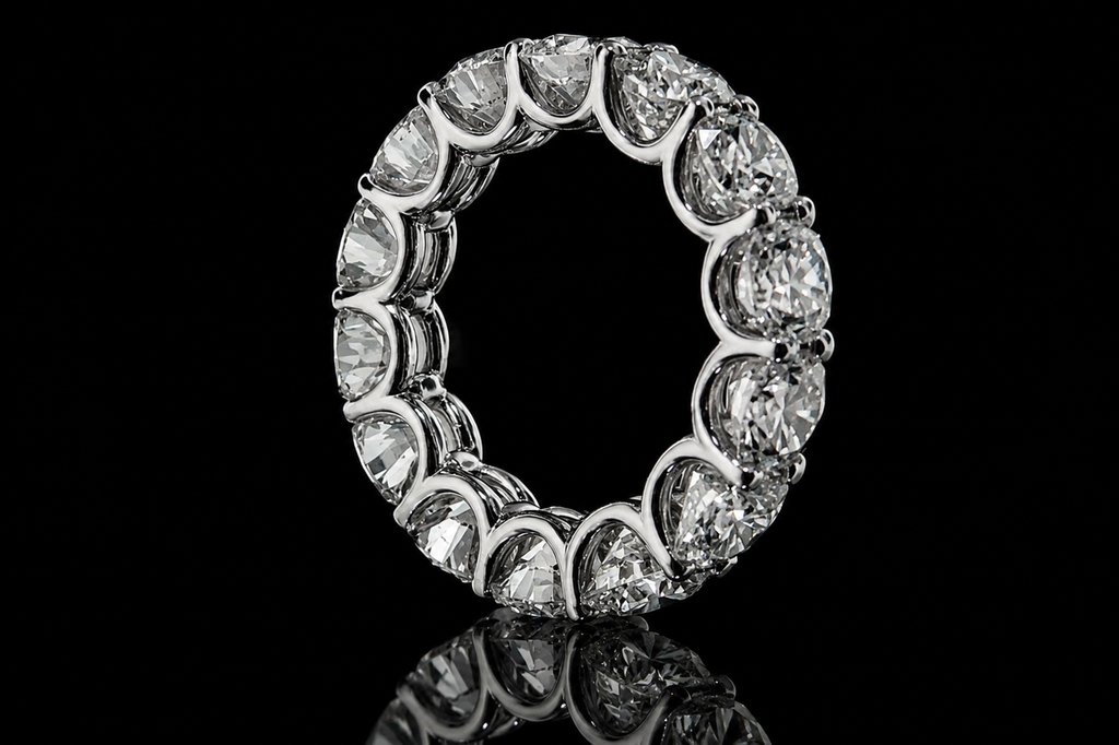 Round Diamond Eternity Band (band064)