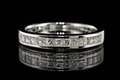 Princess-Cut Diamond Channel Band (band037)