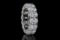 Platinum Oval Diamond Eternity Band (band144)