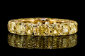 Yellow Diamond Eternity Band (band137)