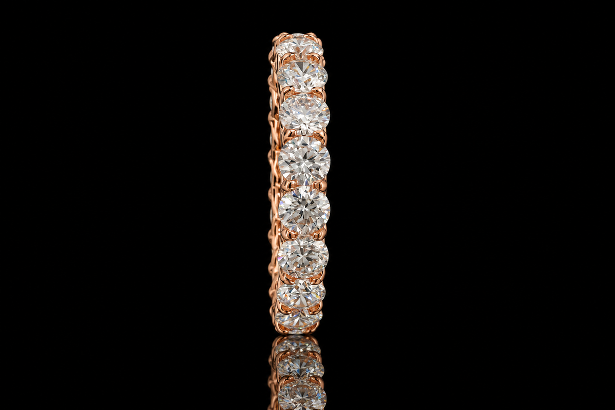 Round Diamond Eternity Band (band179)