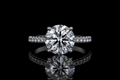 Round Brilliant Diamond Solitaire Engagement Ring (eng768)