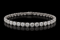 Classic Round Diamond Tennis Bracelet (brac001)