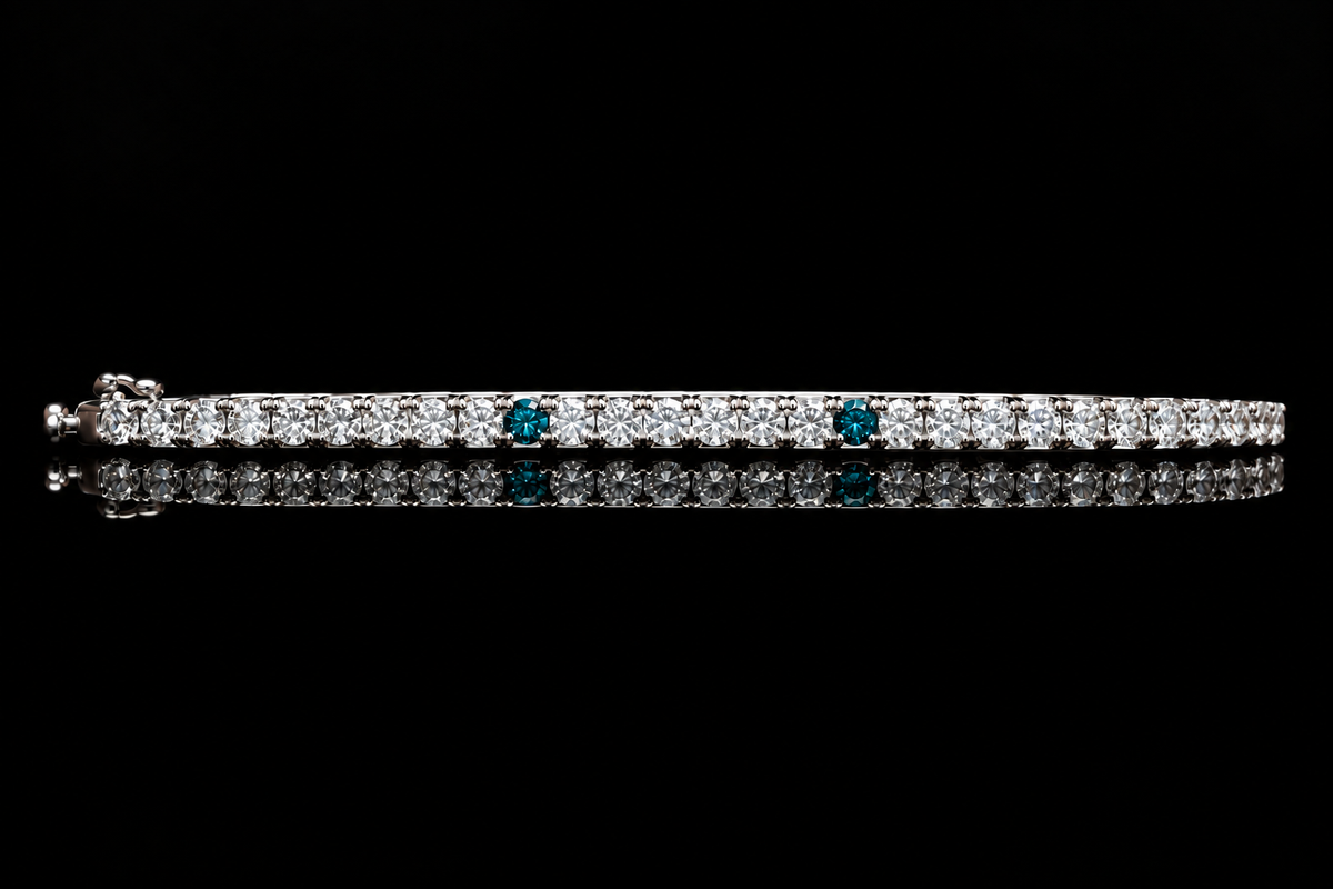Diamond, Sapphire & Hand-Engraved Bangle (brac034)