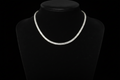 Emerald-Cut Diamond Tennis Necklace (pend131)