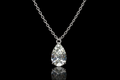Pear Diamond Pendant (pend130)