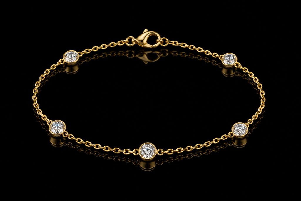 Diamond by the Yard Bracelet (brac048)