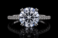 Round Brilliant Diamond Ring (eng278)