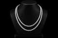 14K White Gold Diamond Tennis Necklace (pend124)