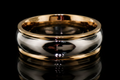 Two-Tone Platinum & Gold Men’s Band (band154)